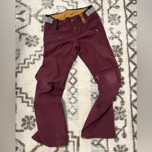 Holden Women’s Ski Snow Pants - Medium, Maroon